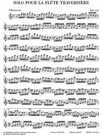 Johann Sebastian Bach: Partita A minor for Flute solo BWV 1013 (noty na příčnou flétnu)