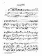 Johann Sebastian Bach: Flute Sonatas 1 - Four Authentic Sonatas (noty na příčnou flétnu, klavír)