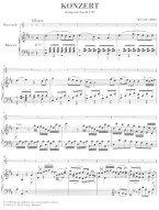 W.A. Mozart: Concerto for Horn and Orchestra No. 1 D major (noty na lesní roh, klavír)