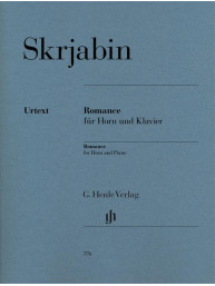 Alexander Skrjabin: Romance (noty na lesní roh, klavír)