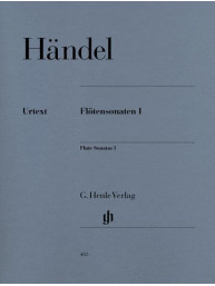 Georg Friedrich Händel: Flute Sonatas Volume I (noty na příčnou flétnu, klavír)