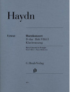 Franz Joseph Haydn: Concerto for Horn and Orchestra D major Hob. VIId (noty na lesní roh, klavír)