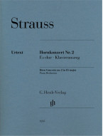 Richard Strauss: Horn Concerto No. 2 in Eb major (noty na lesní roh, klavír)