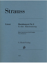 Richard Strauss: Horn Concerto No. 2 in Eb major (noty na lesní roh, klavír)