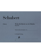 Franz Schubert: Works For Piano Four-Hands Volume 2 (noty na čtyřruční klavír)