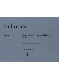 Franz Schubert: Works For Piano Four-Hands Volume 2 (noty na čtyřruční klavír)