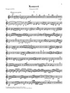 Johann Nepomuk Hummel: Trumpet Concerto in E Major (noty na trubku, klavír)