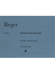 Max Reger: Organ Works Without Opus Number (noty na varhany)