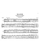 Johannes Brahms: Waltzes Op.39 (noty na čtyřruční klavír)