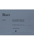 Georges Bizet: Jeux D'Enfants Op. 22 (noty na čtyřruční klavír)