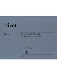 Georges Bizet: Jeux D'Enfants Op. 22 (noty na čtyřruční klavír)