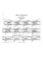 Georges Bizet: Jeux D'Enfants Op. 22 (noty na čtyřruční klavír)