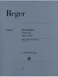 Max Reger: 3 Suites Opus 131d (noty na violu)