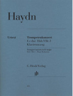 Franz Joseph Haydn: Concerto for Trumpet and Orchestra Eb  major (noty na trubku, klavír)