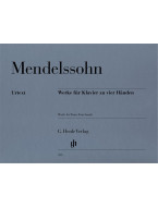 Felix Mendelssohn Bartholdy: Works For Piano Four-Hands (noty na čtyřruční klavír)