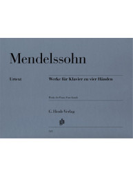 Felix Mendelssohn Bartholdy: Works For Piano Four-Hands (noty na čtyřruční klavír)