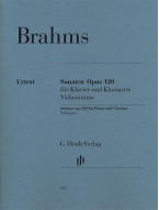 Johannes Brahms: Sonata Op.120 - Viola Part (noty na violu)