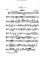 Johannes Brahms: Sonata Op.120 - Viola Part (noty na violu)