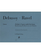 Claude Debussy: Prelude a l'apres-midi d'un faune (noty na čtyřruční klavír)