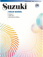 Suzuki Violin School Violin Part 3 (noty na housle) (+audio)