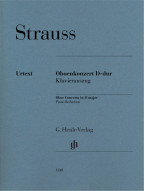 Richard Strauss: Oboe Concerto in D major (noty na hoboj, klavír)