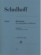 Erwin Schulhoff: Hot-Sonata (noty na altsaxofon, klavír)