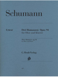 Robert Schumann: 3 Romances Op.94 (noty na hoboj, klavír)