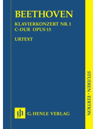 Ludwig van Beethoven: Piano Concerto No.1 In C Op.15 - Study Score (noty pro klavír, orchestr)