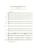 Ludwig van Beethoven: Piano Concerto No.1 In C Op.15 - Study Score (noty pro klavír, orchestr)