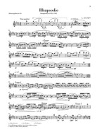 Claude Debussy: Rhapsody For Alto Saxophone And Orchestra (noty na altsaxofon, klavír)