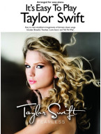 It's Easy to Play Taylor Swift: Fearless (noty na sólo klavír)