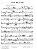 Robert Schumann: Adagio and Allegro op. 70 (noty na violoncello, klavír)