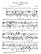 Robert Schumann: Adagio and Allegro op. 70 (noty na violoncello, klavír)