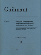 Alexandre Guilmant: Morceau Symphonique Op. 88 And Morceau De Lecture (noty na pozoun, klavír)