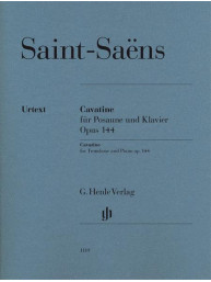 Camille Saint-Saëns: Cavatine Op.144 (noty na pozoun, klavír)
