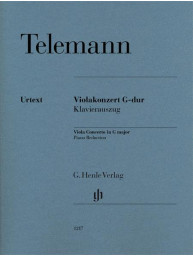 Georg Philipp Telemann: Viola Concerto In G Major (noty na violu, klavír)