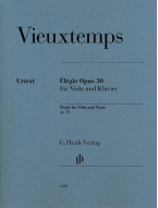 Henri Vieuxtemps: Élégie Opus 30 (noty na violu, klavír)