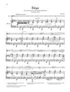 Henri Vieuxtemps: Élégie Opus 30 (noty na violu, klavír)