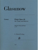 Alexander Glazunov: Élégie op. 44 (noty na violu, klavír)