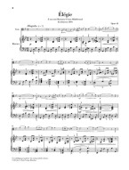 Alexander Glazunov: Élégie op. 44 (noty na violu, klavír)