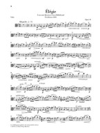 Alexander Glazunov: Élégie op. 44 (noty na violu, klavír)