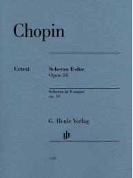 Frédéric Chopin: Scherzo In E Op. 54 (noty na klavír)