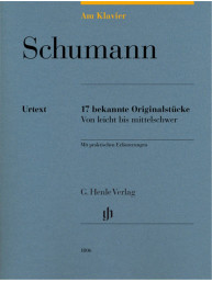 Robert Schumann: 17 bekannte Originalstücke (noty na klavír)