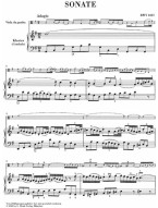 Johann Sebastian Bach: 3 Gamba Sonatas BWV 1027-1029 (noty na violu, klavír)