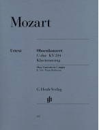 W.A. Mozart: Concerto For Oboe And Orchestra C K.314 (noty na hoboj, klavír)