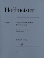 Franz Anton Hoffmeister: Viola Concerto D Major (noty na violu, klavír)