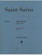 Camille Saint-Saëns: Bassoon Sonata Op.168 (noty na fagot, klavír)