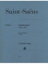 Camille Saint-Saëns: Bassoon Sonata Op.168 (noty na fagot, klavír)