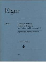 Edward Elgar: Chanson de nuit, Chanson de matin op. 15 (noty na housle, klavír)