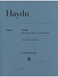 Franz Joseph Haydn: Songs (noty na zpěv, klavír)